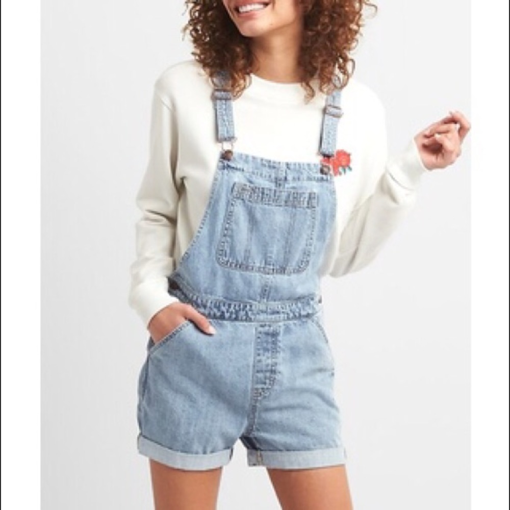 Gap Jean Short Overalls